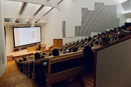 Large-sized conference room